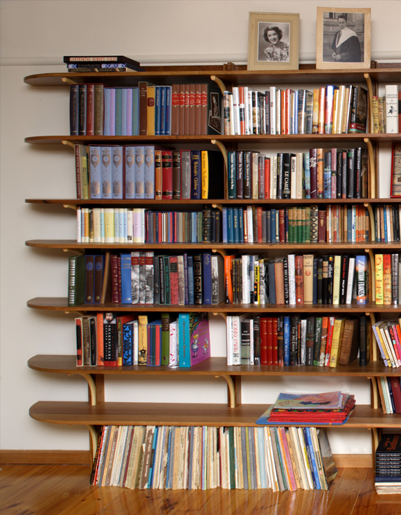 Select Custom Joinery Timber Bookshelves Eco Kitchens