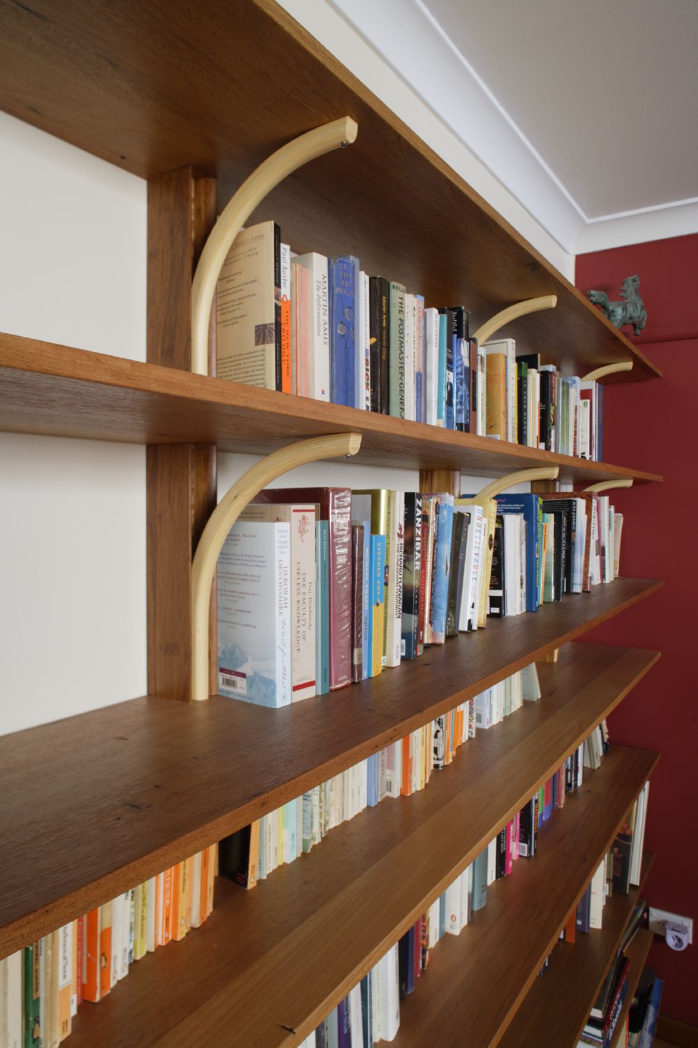 Select Custom Joinery Recycled Timber Bookshelves