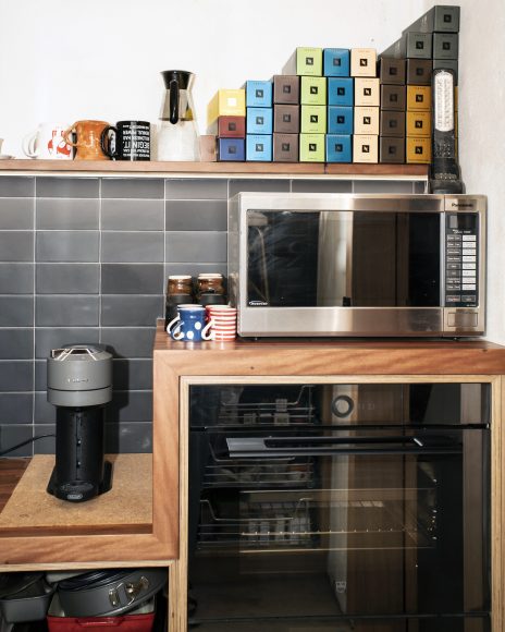 The cooking station.